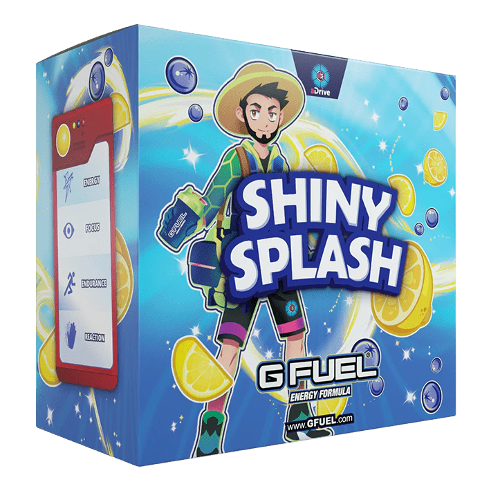 G FUEL Shiny Splash Remastered Collector's Box