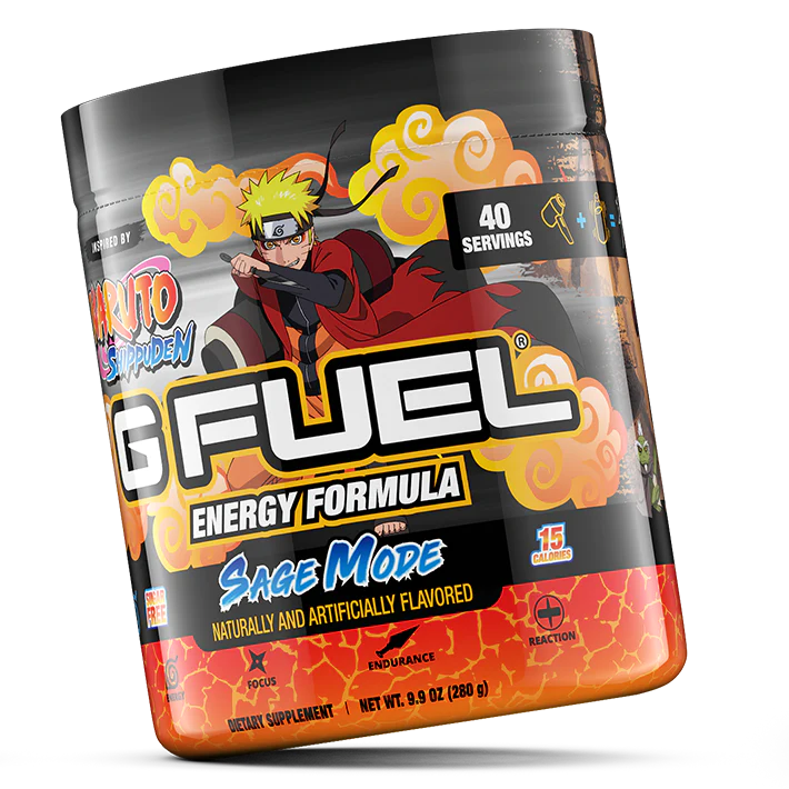 G FUEL Naruto Sage Mode Black Light Edition