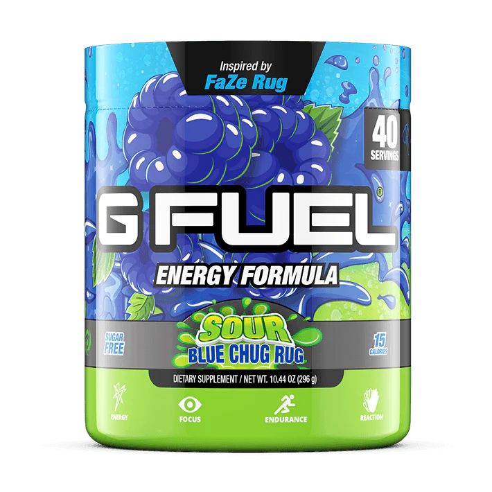 G FUEL Sour Blue Chug Rug