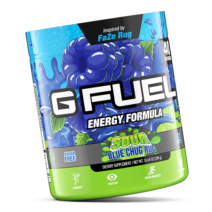 G FUEL Sour Blue Chug Rug